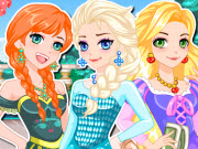 Frozen Sisters Manga Makeover - ColorGirlGames.com