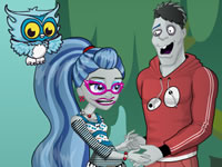 Ghoulia and Slow Moe Dress up
