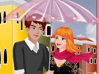 Love rain in Venice