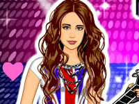 Miley Cyrus Rockstar