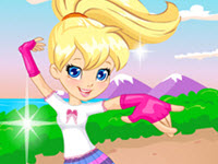 Polly on Roller Skates